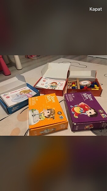 Diğer Adım adım egıtım setı