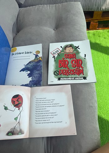 Çocuklar için 3 Duygu ve Eğitim Kitabı dilek cesur