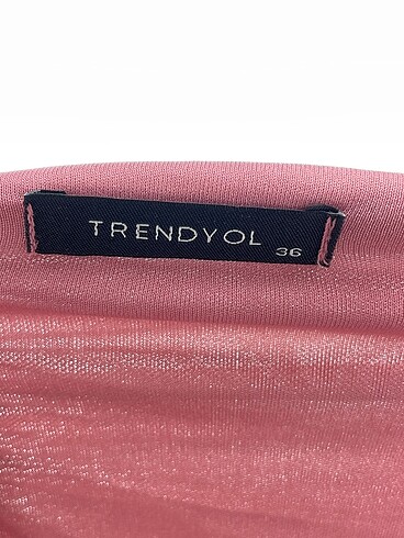 36 Beden pembe Renk Trendyol & Milla Kısa Elbise %70 İndirimli.