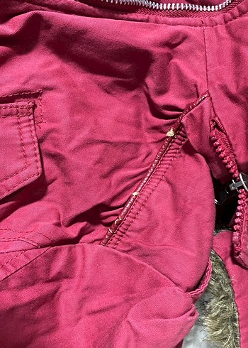 s Beden pembe Renk Parka