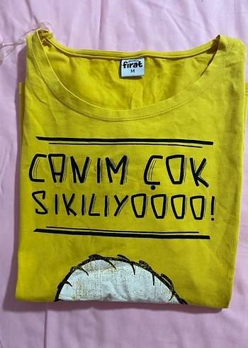 Sarı Baskılı yarım Kollu(hamile ürünü değildir ama kullanabilir) - Görsel 2