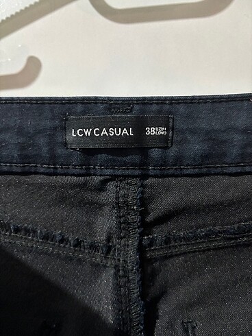 LC Waikiki lcw ispanyol paça siyah pantolon