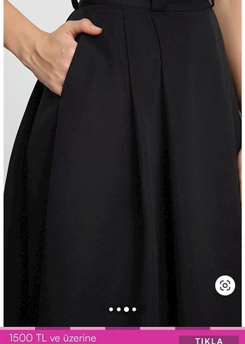 Siyah Uzun etek - Görsel 2