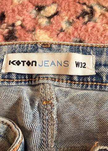 Gri Mavi Bağlamalı Gevşek Kesim Kadın Kot Şort - Görsel 3