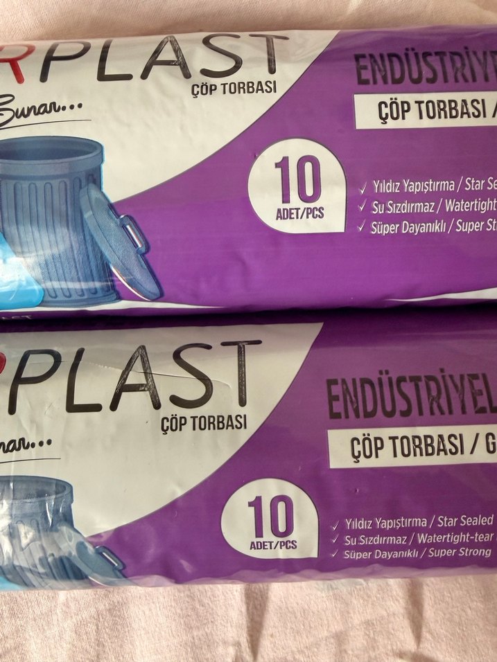 CNRPLAST Endüstriyel Jumbo Çöp Torbası 80x110 cm - Görsel 3