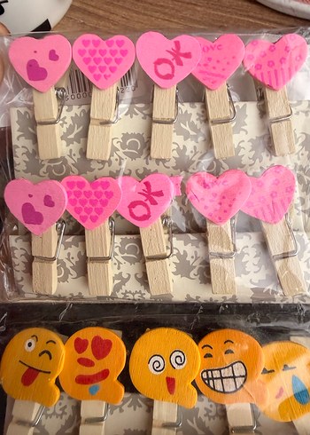 Resim asma figürlü mandal - Görsel 2