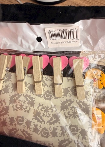 Resim asma figürlü mandal - Görsel 4