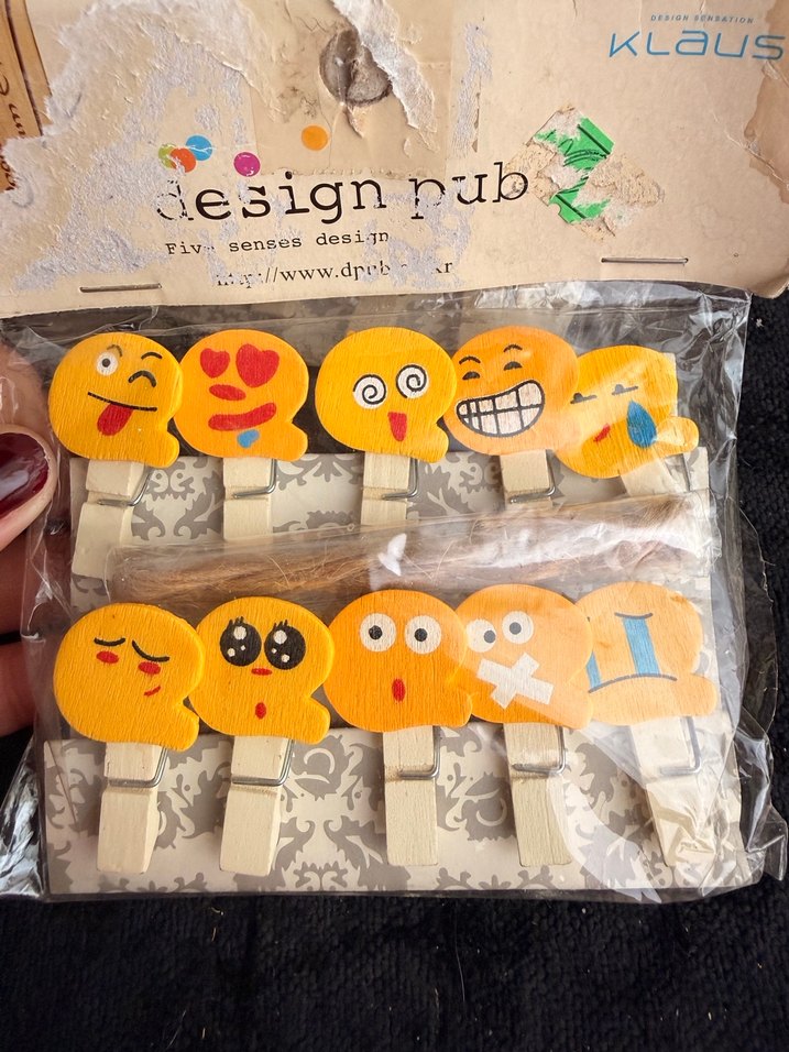 Resim asma figürlü mandal - Görsel 3