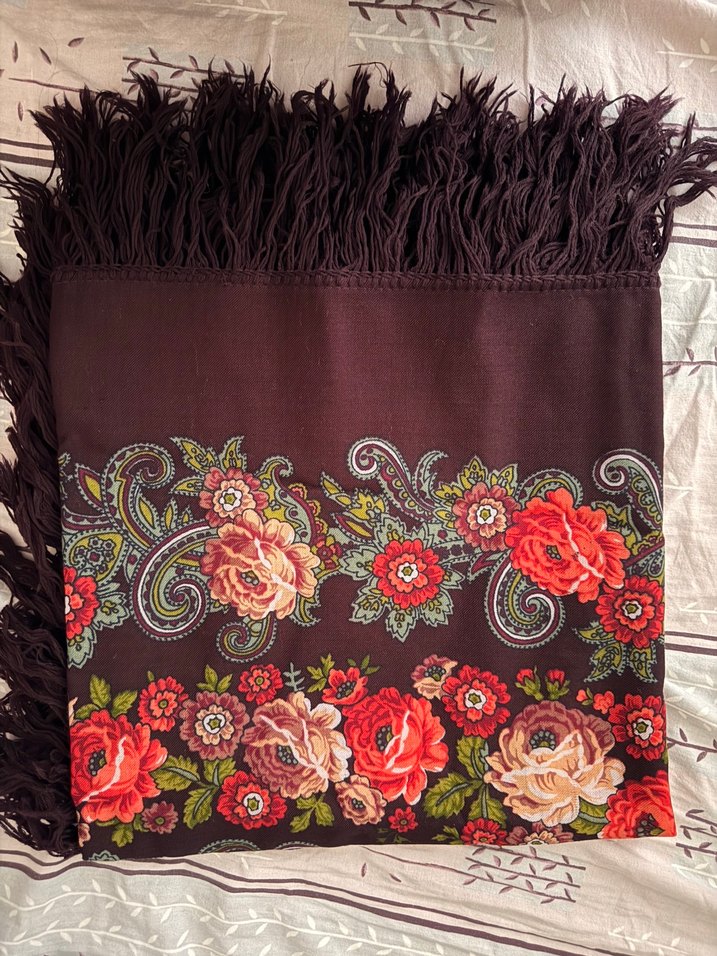 Rus tarzı üsküllü Bohem masa örtüsü - Görsel 4