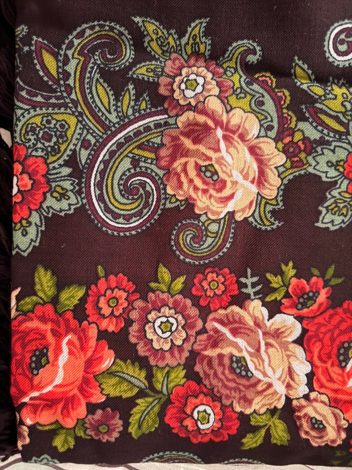 Rus tarzı üsküllü Bohem masa örtüsü - Görsel 5