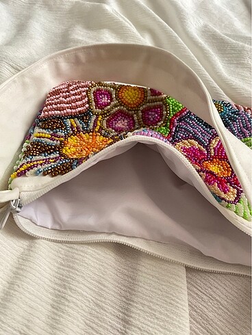  Beden çeşitli Renk Beaded/ staud boncuk işlemeli çanta