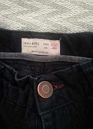 Zara Kadife kışlık pantolon