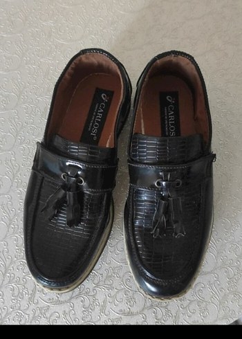 Klasik Siyah Erkek Püsküllü Loafer - Görsel 2