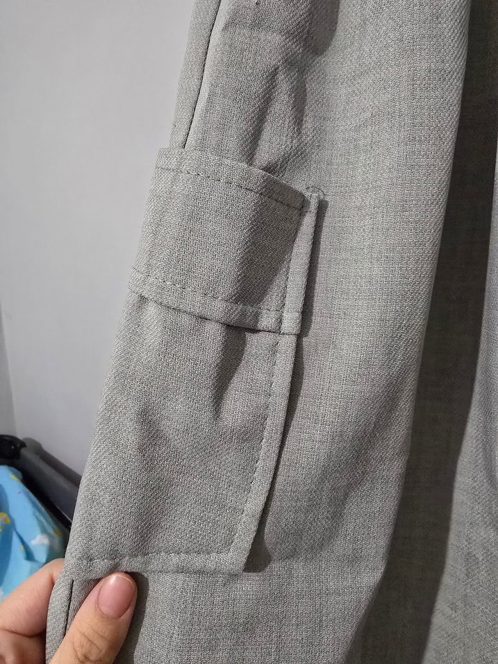 önden düğmeli etek - Görsel 4