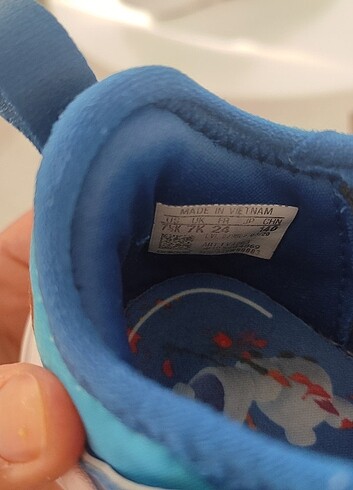 24 Beden mavi Renk 24 numara adidas ayakkabi