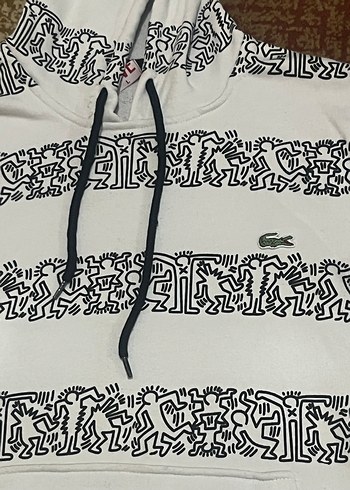 Kapüşonlu  Desenli Erkek Sweatshirt - Görsel 2