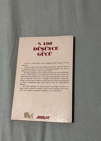 %100 Düşünce Gücü Kitabı - Görsel 2