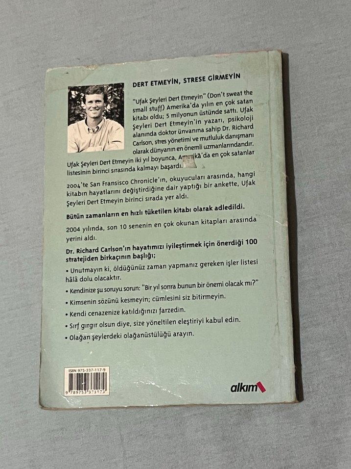 Ufak Şeyleri Dert Etmeyin - Dr. Richard Carlson - Görsel 2
