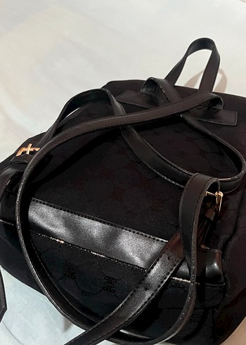 Pierre Cardin Siyah  Kadın Sırt Çantası - Görsel 4