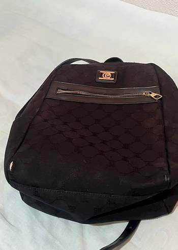 Pierre Cardin Siyah  Kadın Sırt Çantası - Görsel 5