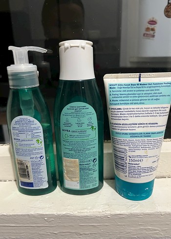 Nivea Derma Skin Clear 3'lü Cilt Bakım Seti - Görsel 2