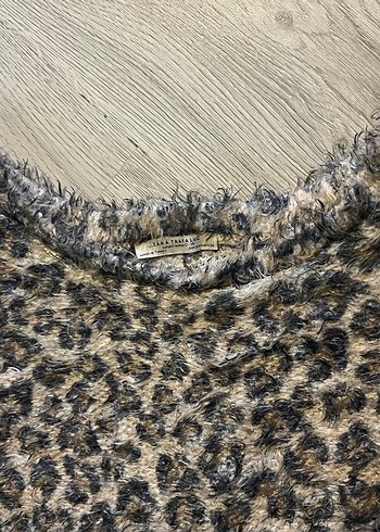 Leopar Desenli Kadın Kazak - Görsel 4