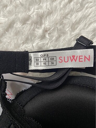 s Beden Suwen iç çamaşırı takımı