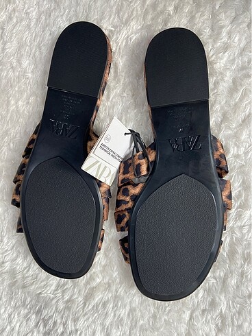 Zara Zara leoparlı terlik
