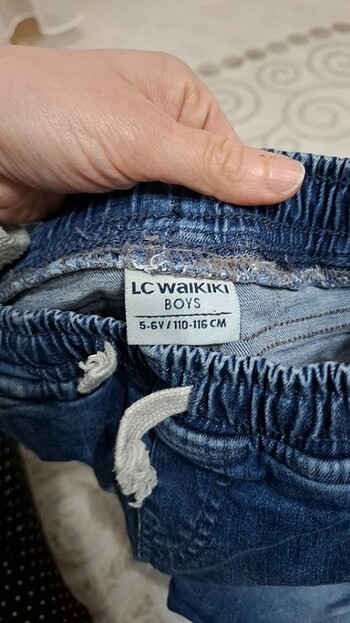 5 Yaş Beden lacivert Renk Kot pantolon