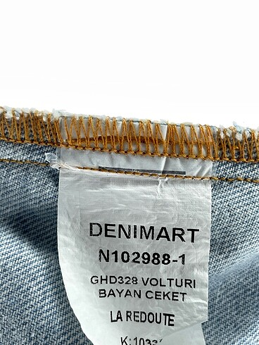 38 Beden mavi Renk Diğer Kot Ceket %70 İndirimli.