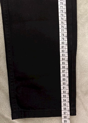 Kadın Siyah Regular Fit Denim Pantolon - Görsel 6