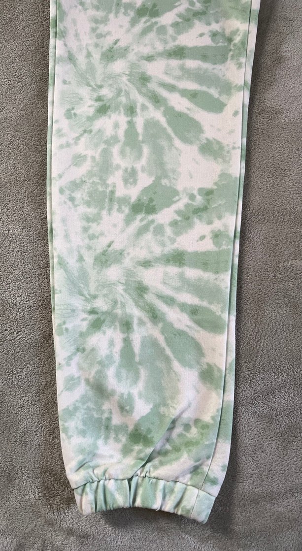 Yeşil Bağcıklı Street Wear Kız çocuğu Eşofman - Görsel 2