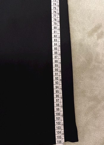 Düğmeli Siyah Kadın Kumaş Pantolon - Görsel 6