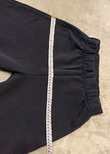 Fermuarlı Siyah Kadın Eşofman Altı - Görsel 3