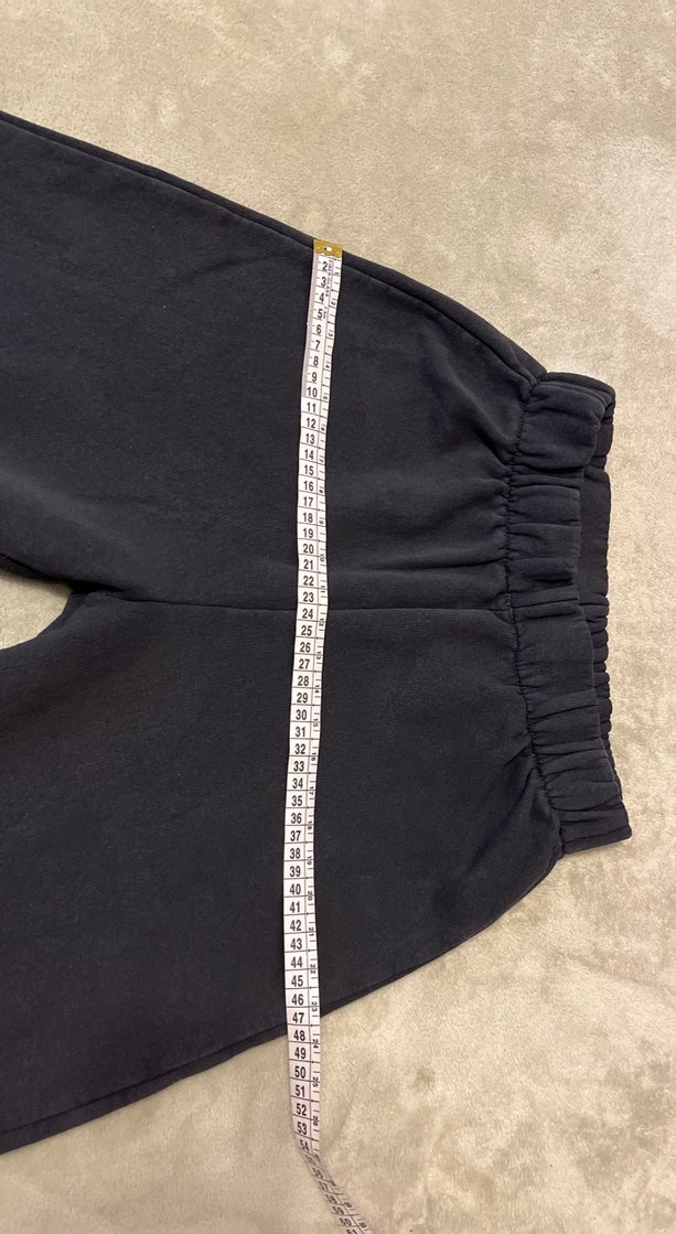 Fermuarlı Siyah Kadın Eşofman Altı - Görsel 3