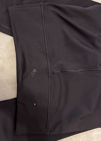 Kadın Siyah Elastik Spor Tayt - Görsel 7