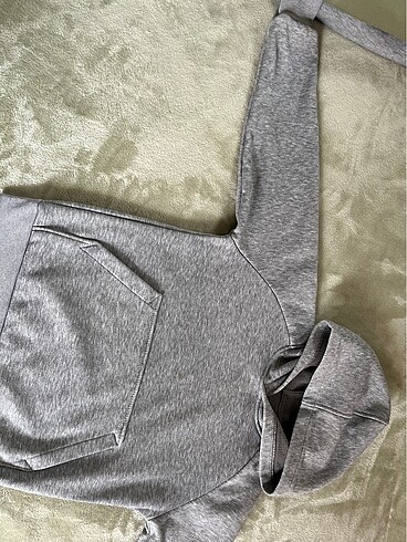 10 Yaş Beden gri Renk Erkek çocuk kışlık sweatshirt