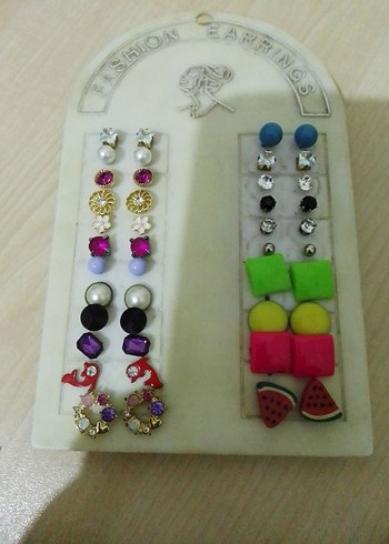 küpeler ve standı - Görsel 2