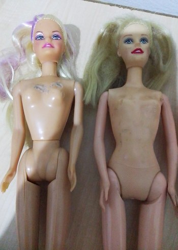 Pastel bej renkli üç oyuncak bebek - Görsel 3