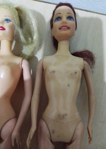 Pastel bej renkli üç oyuncak bebek - Görsel 4