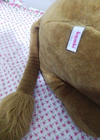 Kahverengi Yumuşak Aslan Peluş Oyuncak - Görsel 5