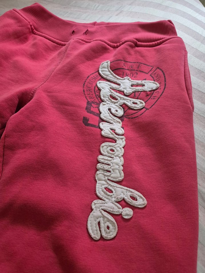 Fermuarlı Nakışlı Pembe Kadın Eşofman Altı - Görsel 4