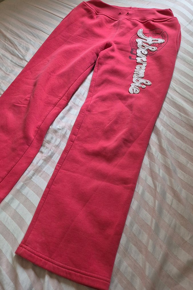 Fermuarlı Nakışlı Pembe Kadın Eşofman Altı - Görsel 3