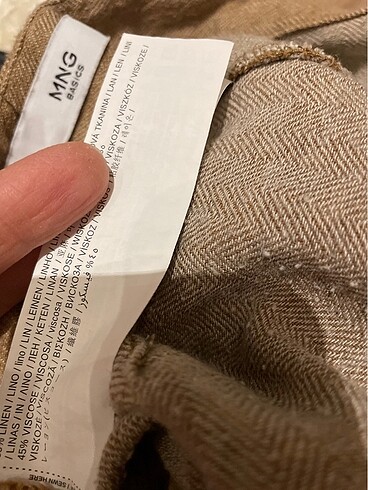 40 Beden Mango keten pantolon