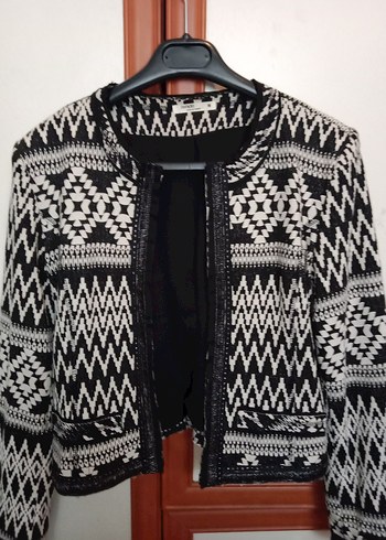 Bohem Desenli Midi Hırka - Görsel 3