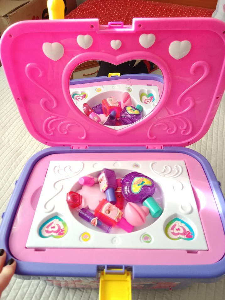 Renkli Pembe Eğitim Oyuncağı Seti - Görsel 2