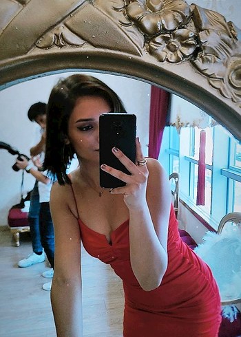 Kırmızı Straplez Midi Mini Gelinlik - Görsel 3