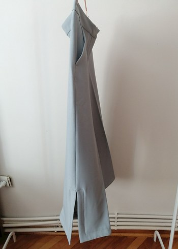 Zara Mavi Midi Kadın Kumaş Pantolon