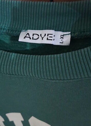 xl Beden yeşil Renk Swetshort