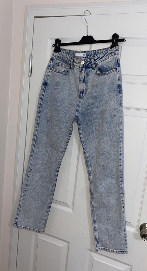 Kadın Mavi Gri Denim Regular Fit Pantolon - Görsel 2